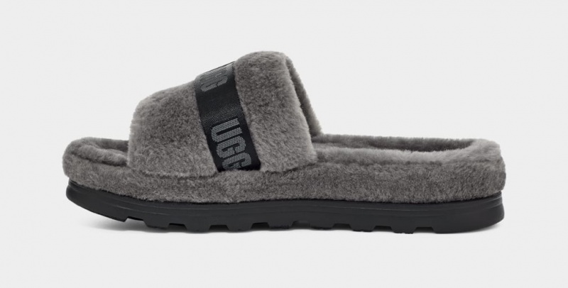 Ugg Fluff Up Badtofflor Tofflor Herr Grå | Sverige-82351
