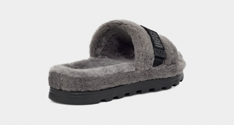 Ugg Fluff Up Badtofflor Tofflor Herr Grå | Sverige-82351