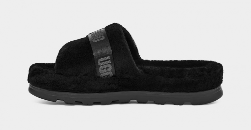 Ugg Fluff Up Badtofflor Tofflor Herr Svarta | Sverige-24908