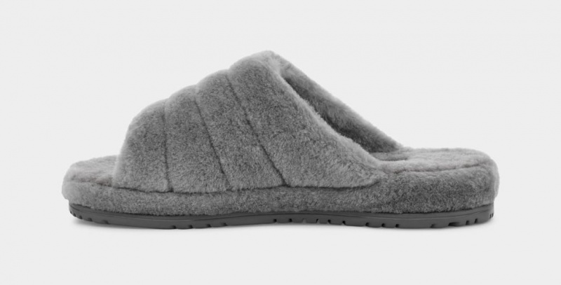 Ugg Fluff You Badtofflor Tofflor Herr Grå | Sverige-15036