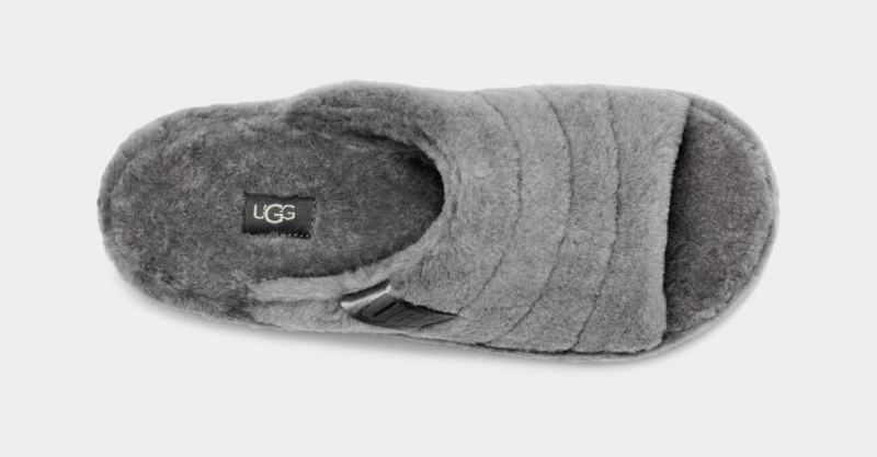 Ugg Fluff You Badtofflor Tofflor Herr Grå | Sverige-15036