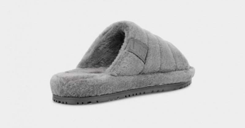 Ugg Fluff You Badtofflor Tofflor Herr Grå | Sverige-15036