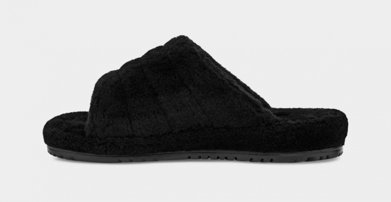 Ugg Fluff You Badtofflor Tofflor Herr Svarta | Sverige-54136