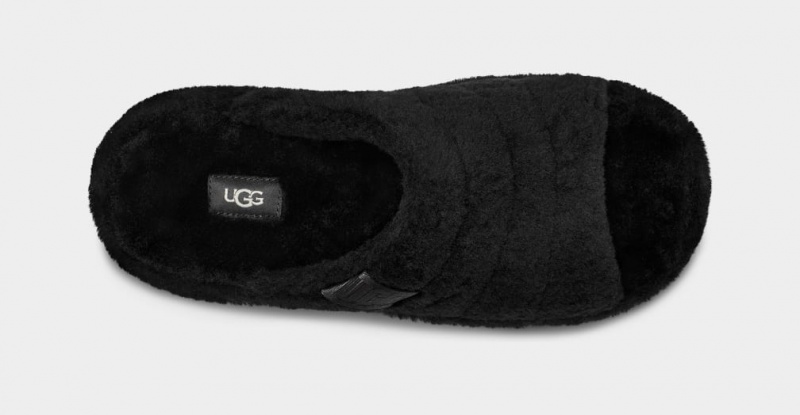 Ugg Fluff You Badtofflor Tofflor Herr Svarta | Sverige-54136