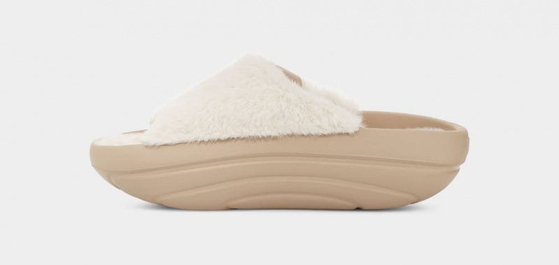 Ugg FoamO UGGPlush Badtofflor Sandaler Dam Senapsgult | Sverige-14790