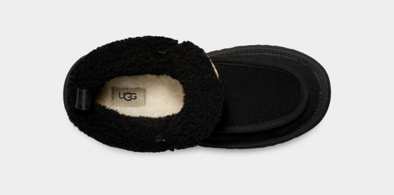 Ugg Funkarra Cabin Cuff Tofflor Dam Svarta | Sverige-41285