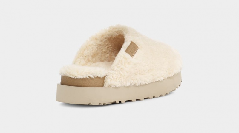 Ugg Fuzz Sugar Badtofflor Tofflor Dam Beige | Sverige-67201
