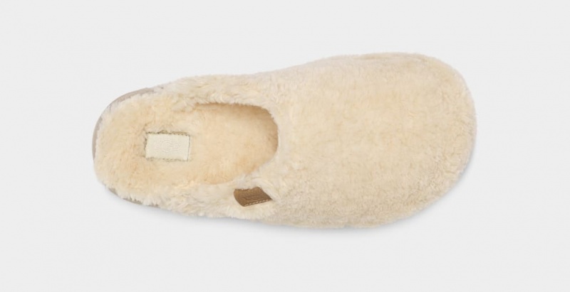 Ugg Fuzz Sugar Badtofflor Tofflor Dam Beige | Sverige-67201