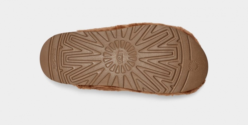 Ugg Fuzz Sugar Badtofflor Tofflor Dam Bruna | Sverige-20643