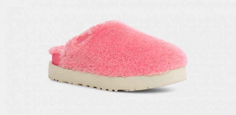 Ugg Fuzz Sugar Badtofflor Tofflor Dam Rosa | Sverige-09234