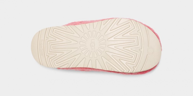 Ugg Fuzz Sugar Badtofflor Tofflor Dam Rosa | Sverige-09234
