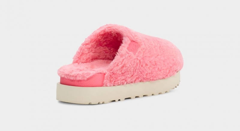 Ugg Fuzz Sugar Badtofflor Tofflor Dam Rosa | Sverige-09234