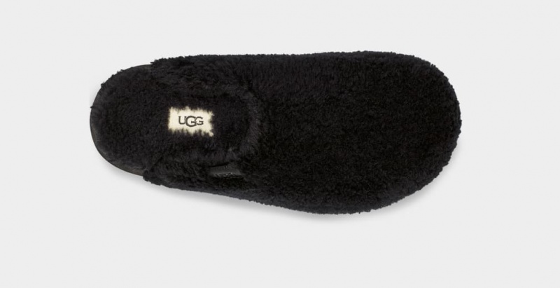 Ugg Fuzz Sugar Badtofflor Tofflor Dam Svarta | Sverige-07459