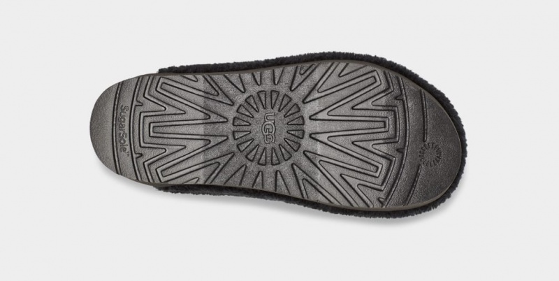 Ugg Fuzz Sugar Badtofflor Tofflor Dam Svarta | Sverige-07459