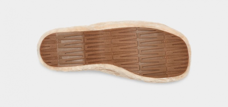 Ugg Fuzz Sugar Clog Tofflor Dam Beige | Sverige-91385
