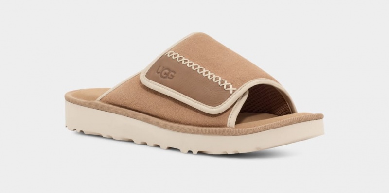 Ugg Goldencoast Badtofflor Sandaler Herr Bruna | Sverige-17458
