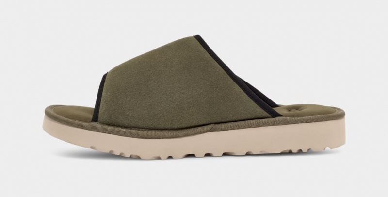Ugg Goldencoast Rem Badtofflor Sandaler Herr Gröna | Sverige-93725