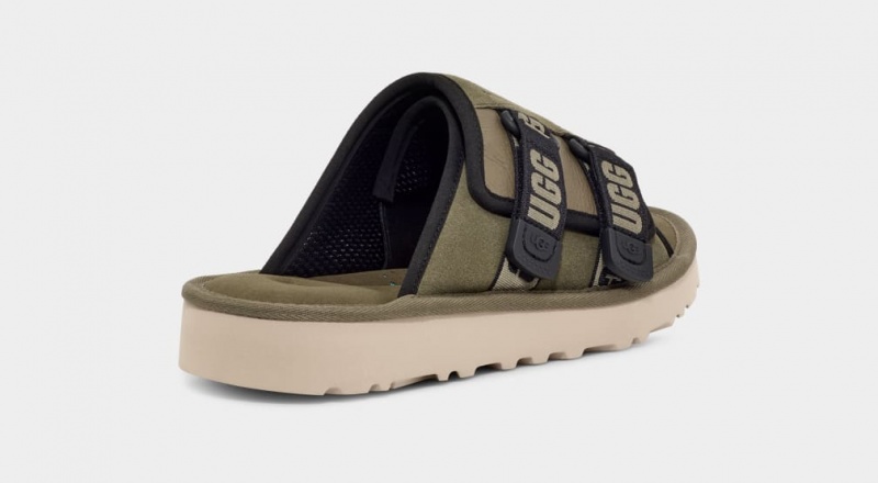 Ugg Goldencoast Rem Badtofflor Sandaler Herr Gröna | Sverige-93725