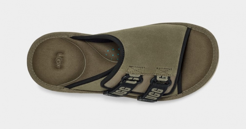 Ugg Goldencoast Rem Badtofflor Sandaler Herr Gröna | Sverige-93725
