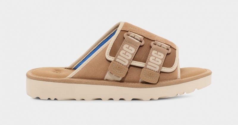 Ugg Goldencoast Rem Badtofflor Sandaler Herr Bruna | Sverige-57423