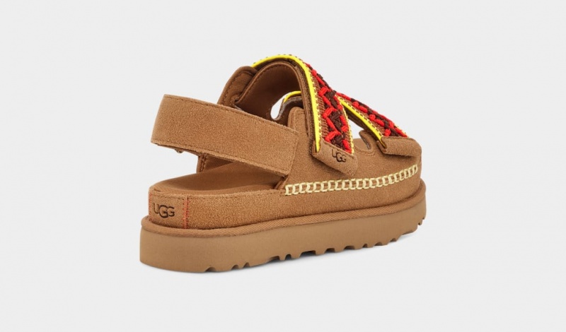 Ugg Goldenstar Heritage Braid Sandaler Dam Bruna | Sverige-57024