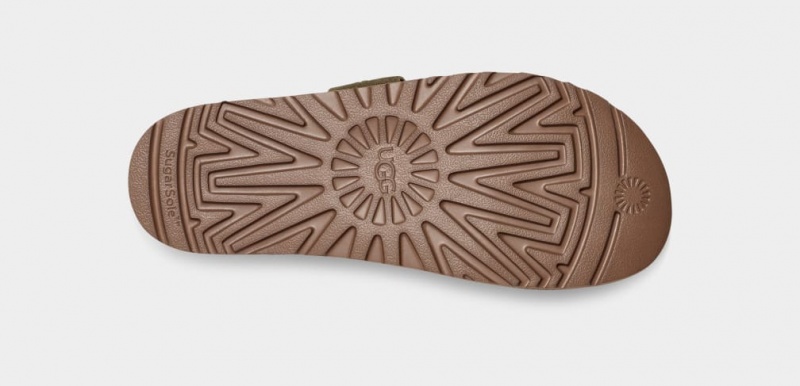 Ugg Goldenstar Heritage Braid Sandaler Dam Olivgröna | Sverige-08279