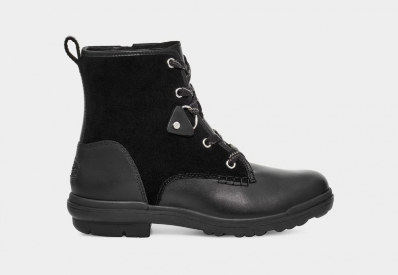 Ugg Hapsburg Hiker Stövlar Dam Svarta | Sverige-45960