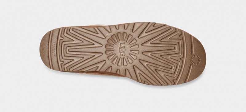Ugg Highland Hi Heritage Mocka Sneakers Dam Bruna Röda | Sverige-46215