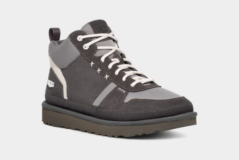 Ugg Highland Hi Heritage Sneakers Herr Grå Vita | Sverige-92603