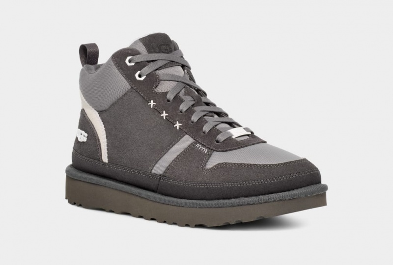 Ugg Highland Hi Heritage Sneakers Herr Grå Vita | Sverige-92603