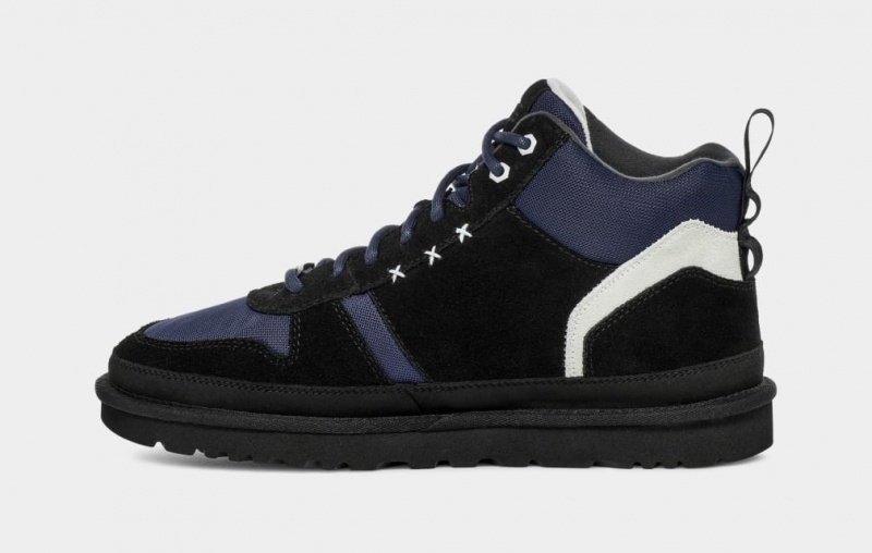 Ugg Highland Hi Heritage Sneakers Herr Svarta Marinblå Grå | Sverige-91648