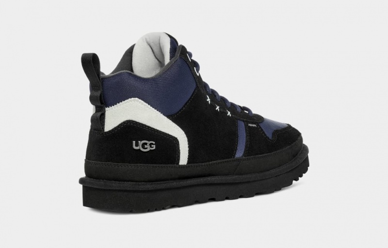 Ugg Highland Hi Heritage Sneakers Herr Svarta Marinblå Grå | Sverige-91648