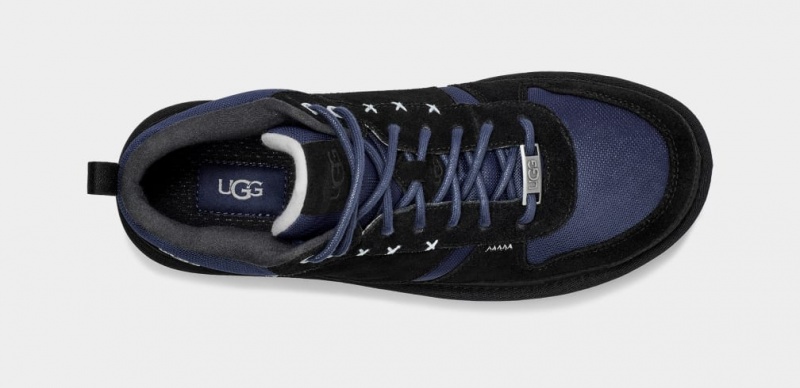 Ugg Highland Hi Heritage Sneakers Herr Svarta Marinblå Grå | Sverige-91648