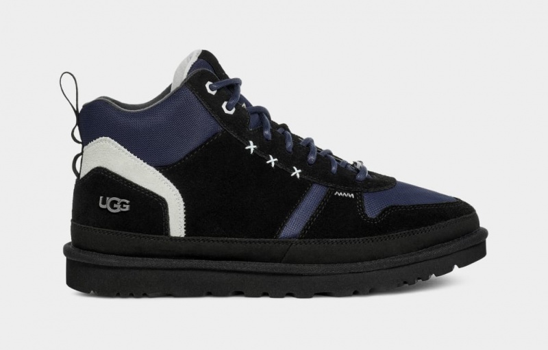 Ugg Highland Hi Heritage Sneakers Herr Svarta Marinblå Grå | Sverige-91648