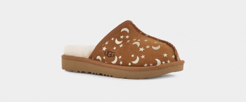 Ugg Keegan Moon And Stars Tofflor Barn Bruna | Sverige-54103