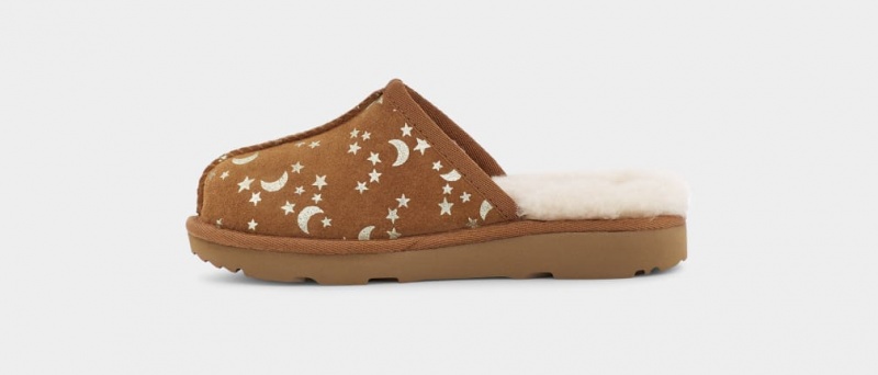 Ugg Keegan Moon And Stars Tofflor Barn Bruna | Sverige-54103