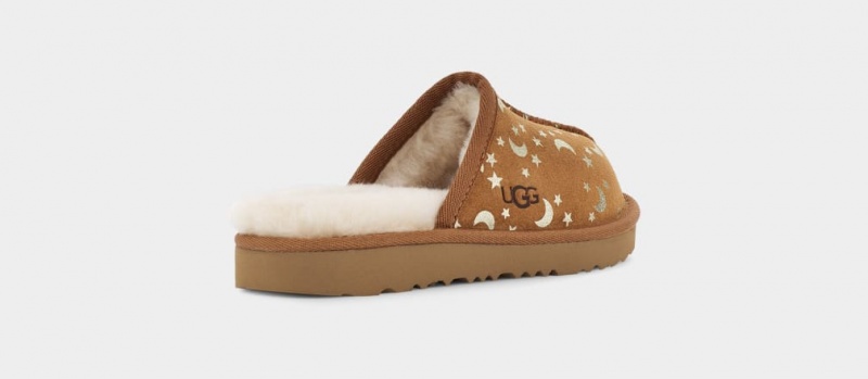 Ugg Keegan Moon And Stars Tofflor Barn Bruna | Sverige-54103