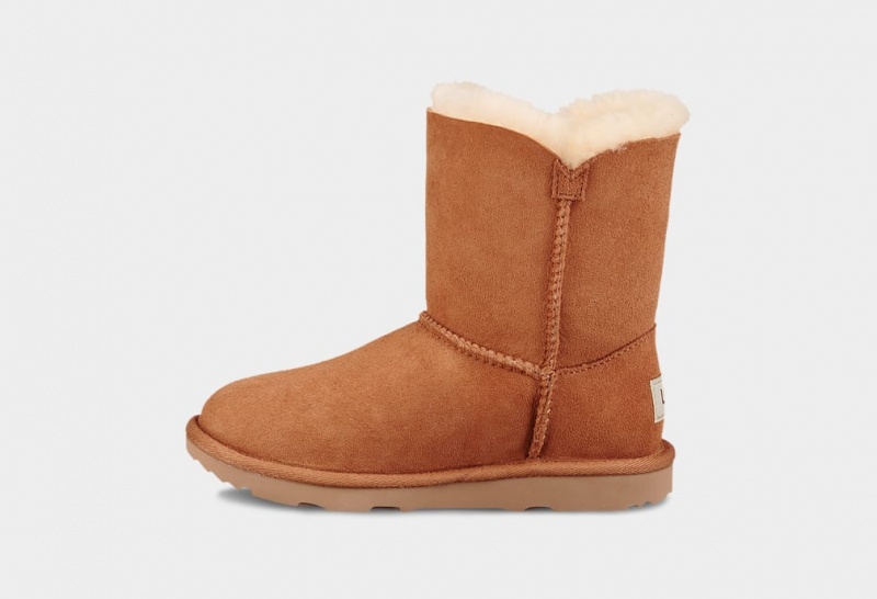 Ugg Korta Bailey Button II Stövlar Barn Bruna | Sverige-92785