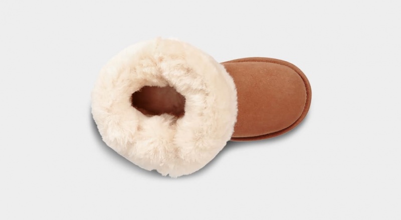 Ugg Korta Bailey Button II Stövlar Barn Bruna | Sverige-92785