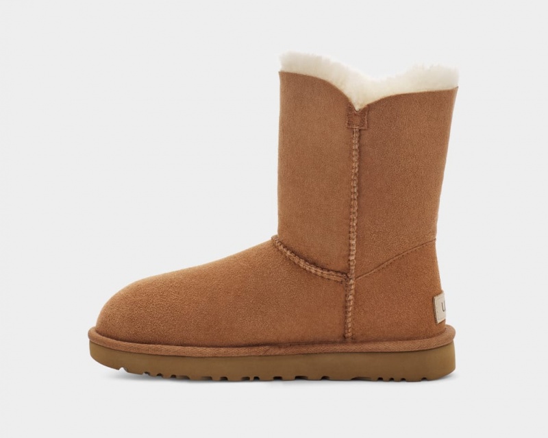 Ugg Korta Bailey Button II Stövlar Dam Bruna | Sverige-51864