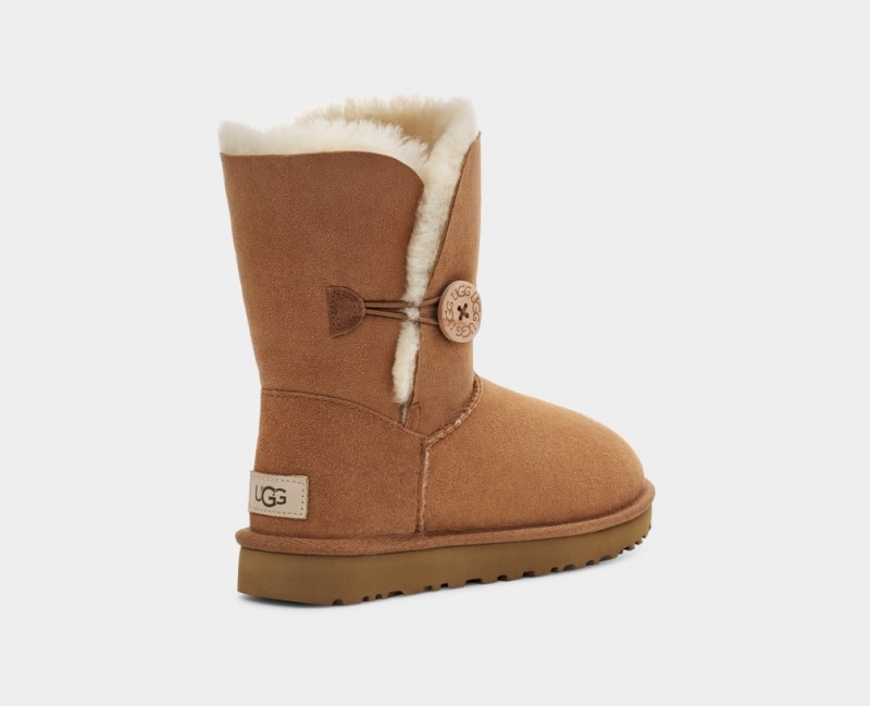 Ugg Korta Bailey Button II Stövlar Dam Bruna | Sverige-51864
