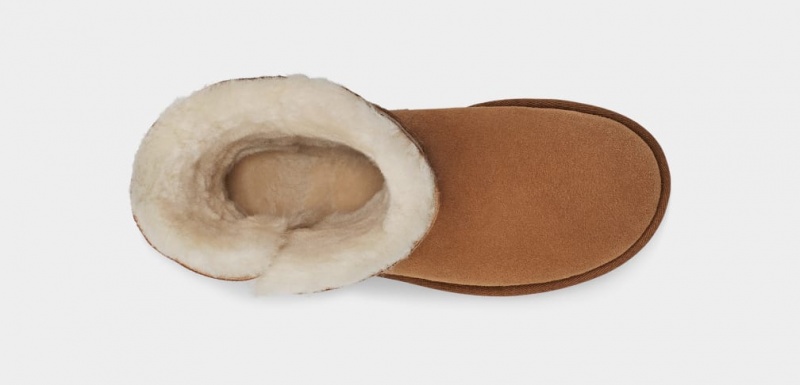 Ugg Korta Bailey Button II Stövlar Dam Bruna | Sverige-51864
