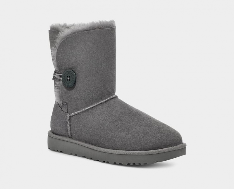 Ugg Korta Bailey Button II Stövlar Dam Grå | Sverige-03467