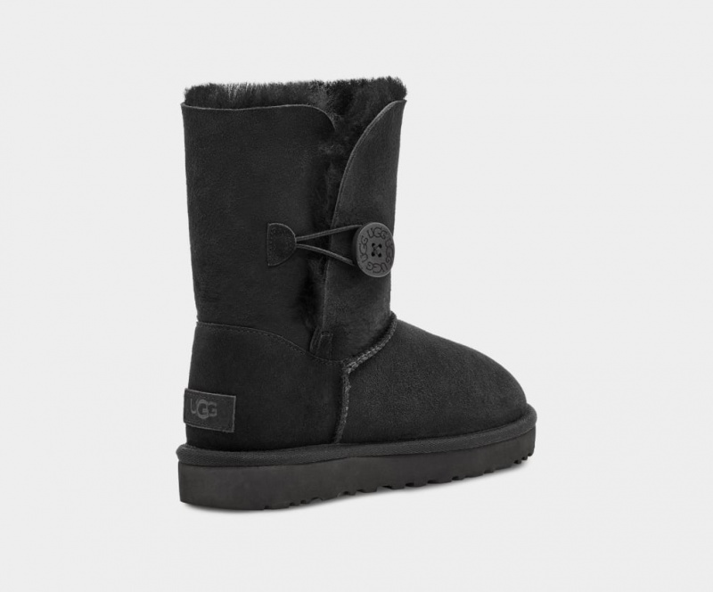 Ugg Korta Bailey Button II Stövlar Dam Svarta | Sverige-61032