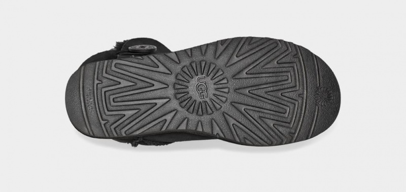 Ugg Korta Bailey Button II Stövlar Dam Svarta | Sverige-61032