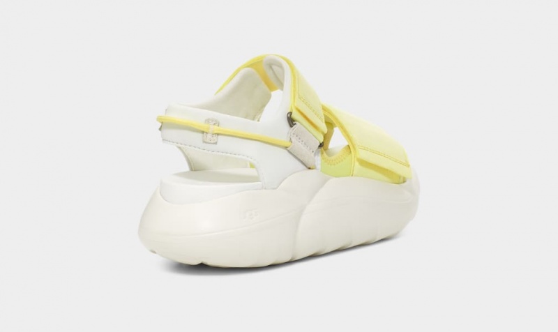 Ugg LA Cloud Rem Flatform Sandaler Dam Citron Ljusgröna | Sverige-42673