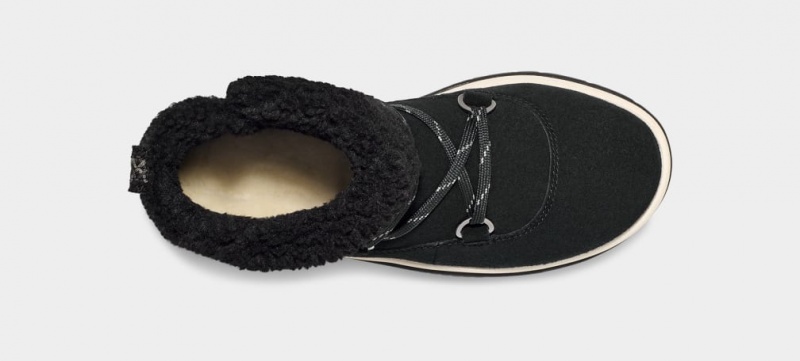 Ugg Lakesider Heritage Spets Stövlar Dam Svarta | Sverige-27041