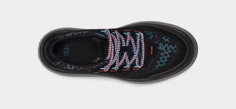 Ugg Marin Mega Spets Heritage Braid Sneakers Dam Svarta | Sverige-09217