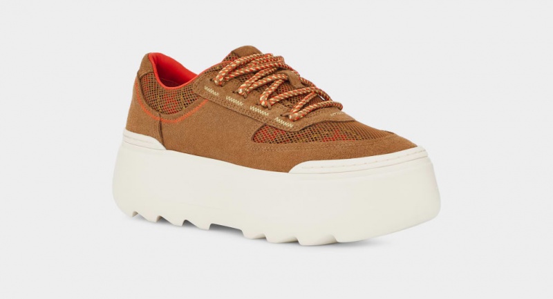 Ugg Marin Mega Spets Heritage Braid Sneakers Dam Bruna | Sverige-72509