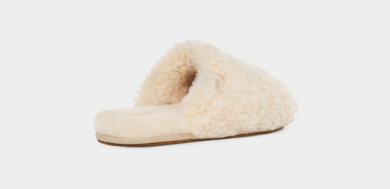 Ugg Maxi Curly Badtofflor Tofflor Dam Beige | Sverige-58726